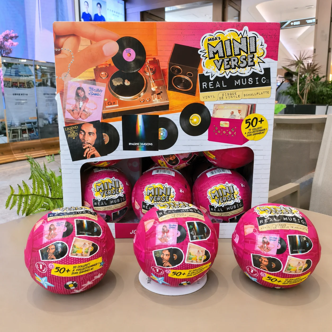 Bestseller MGA Miniverse Echte Musik Vinyl - Mini Spielbare Schallplatten-Serie Blind Box Musik-Schallplatten-Überraschungsbox Sammlerstück Spielzeug Geschenk