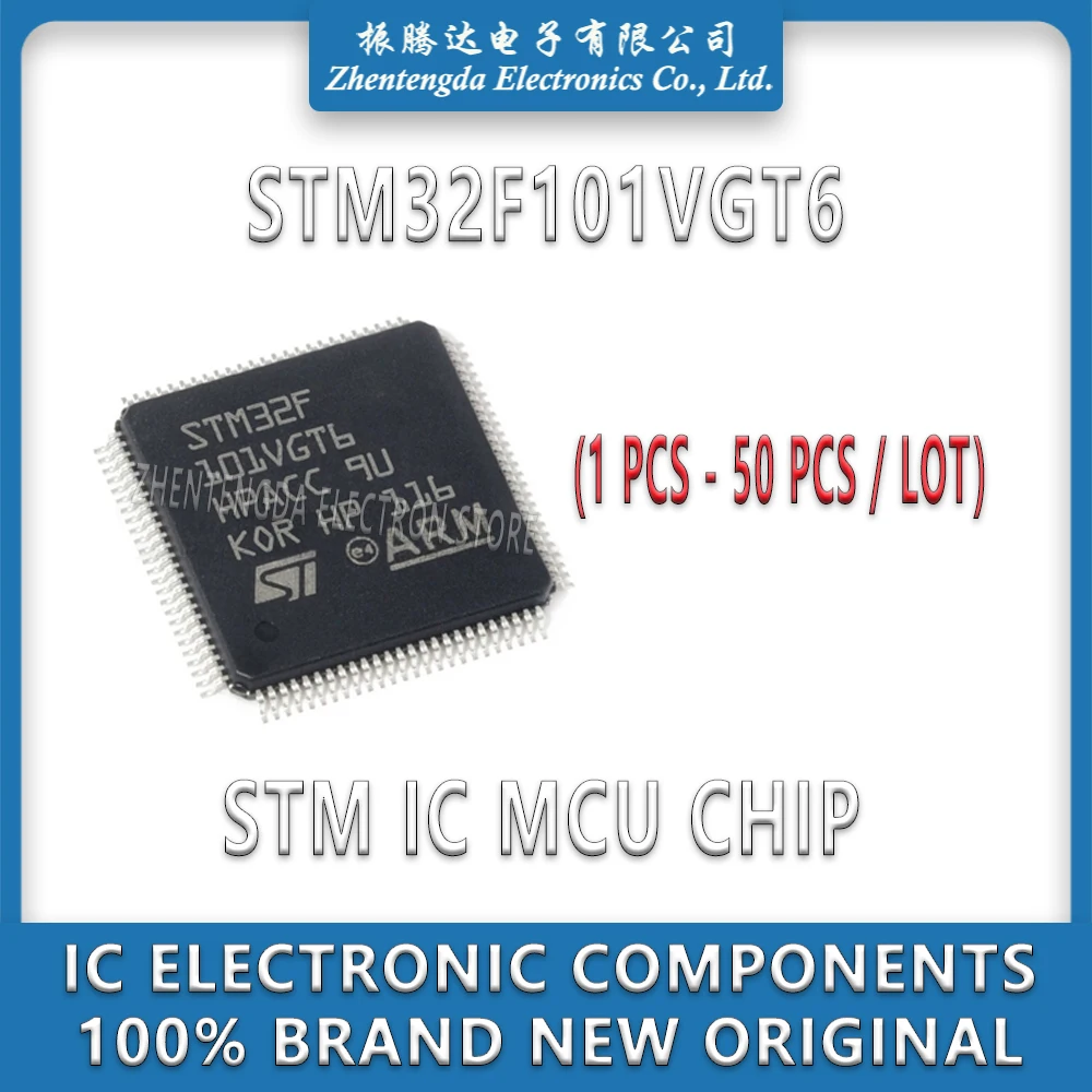 

STM32F101VGT6 STM32F101VG STM32F101 STM32F STM32 STM IC MCU Chip LQFP-100