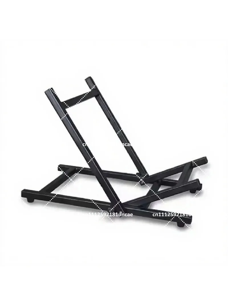 All-Metal Thickened Surround Frame Speaker Fixing Bracket, Folding Integrated Reclining Bracket for Stage Guitar Folk Audio