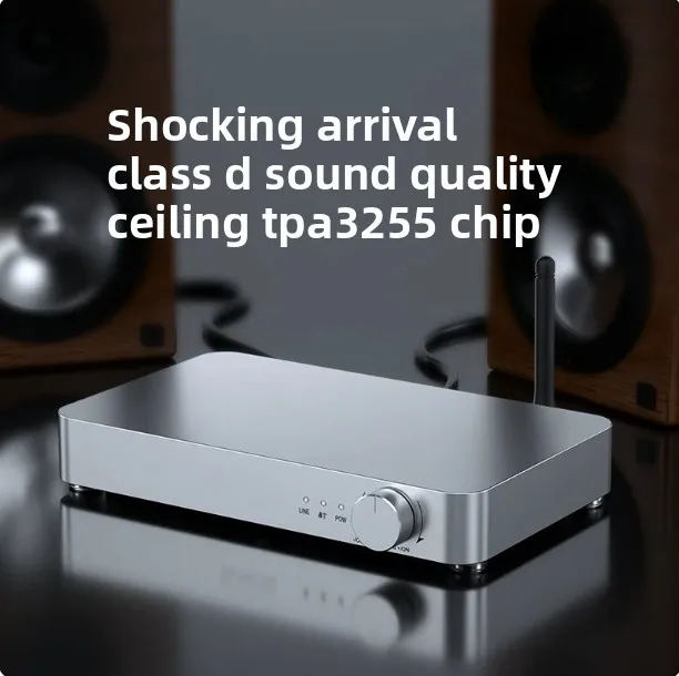 Hifi audio stereo class D digital power amplifier TPA3255 fever sound quality passive audio set with Bluetooth