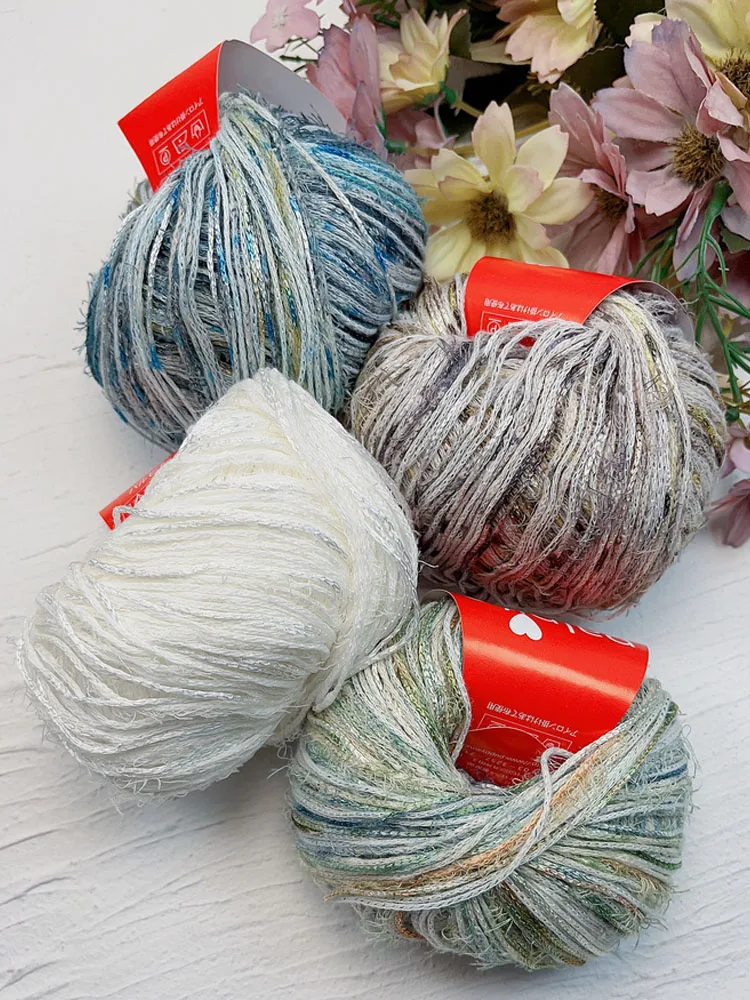 

Hand Knitted Special Yarn for Sweater Wool Yarn Summer 2024 Knittin Brand Handmade Weaving Yarn