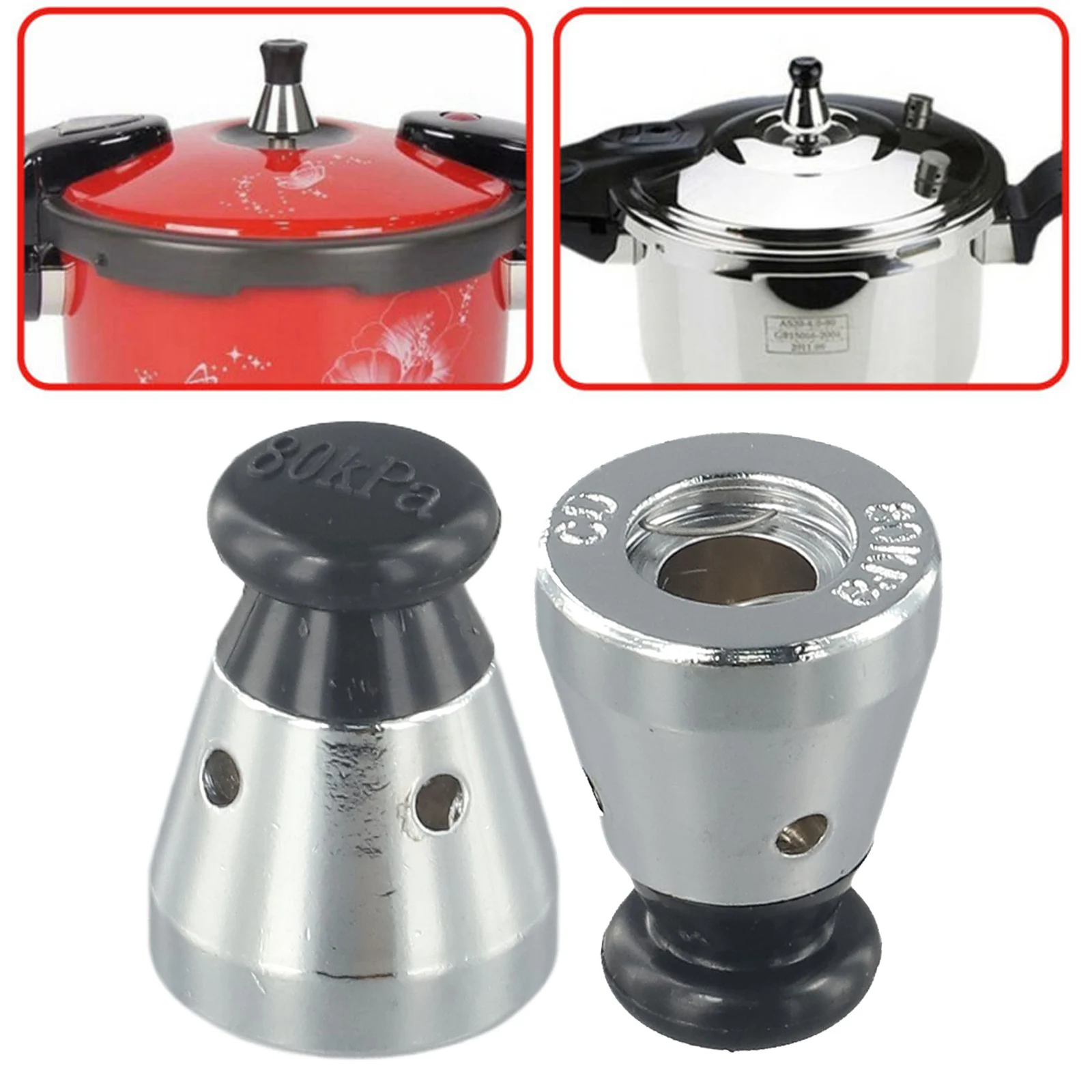 

1pcs Safty Valves Compressor Valves High Pressure Cooker Universal Aluminium Alloy Safety Cooking Appliances Accessories