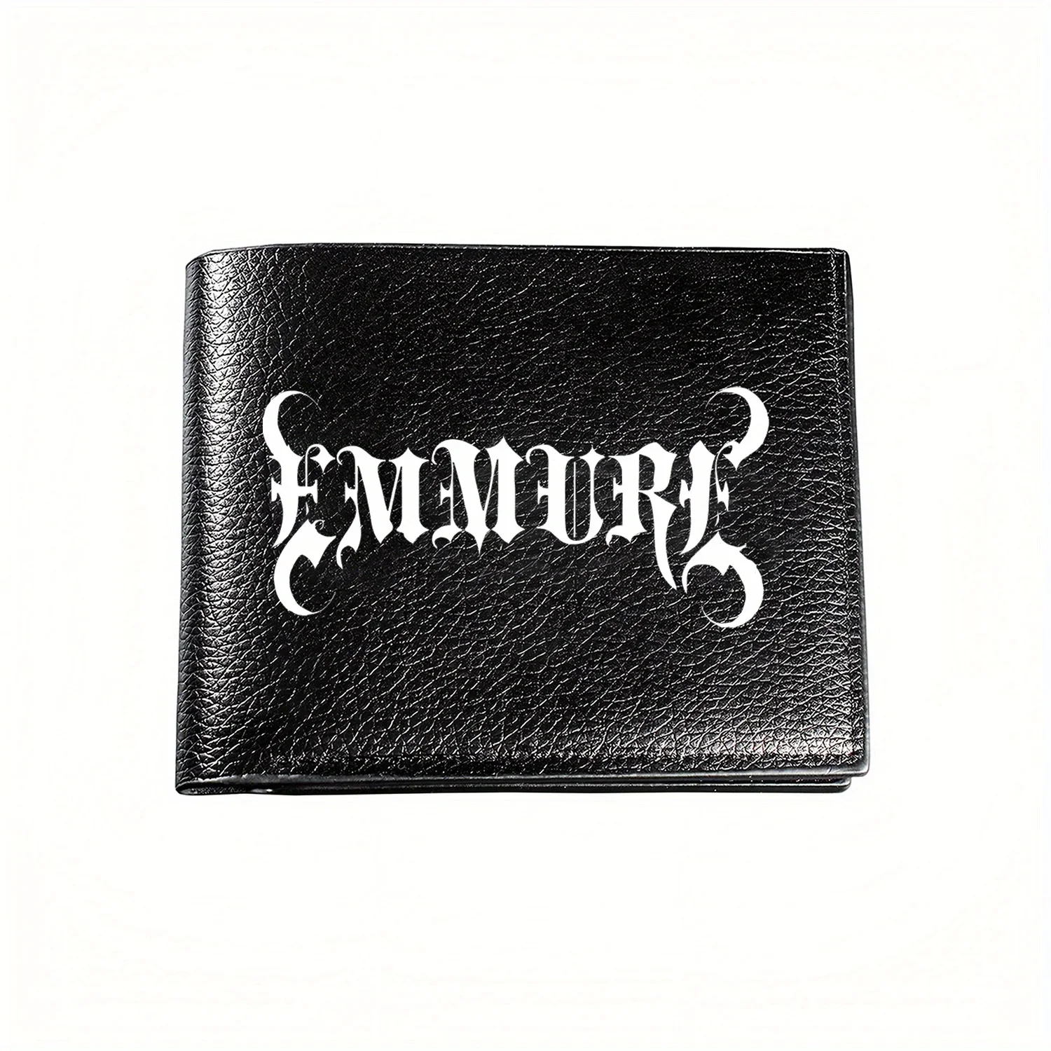 

EMEWEERE черный готический стиль деловой мужской повседневный элегантный простой практичный качественный кошелек стильный принт графический креативный Крис