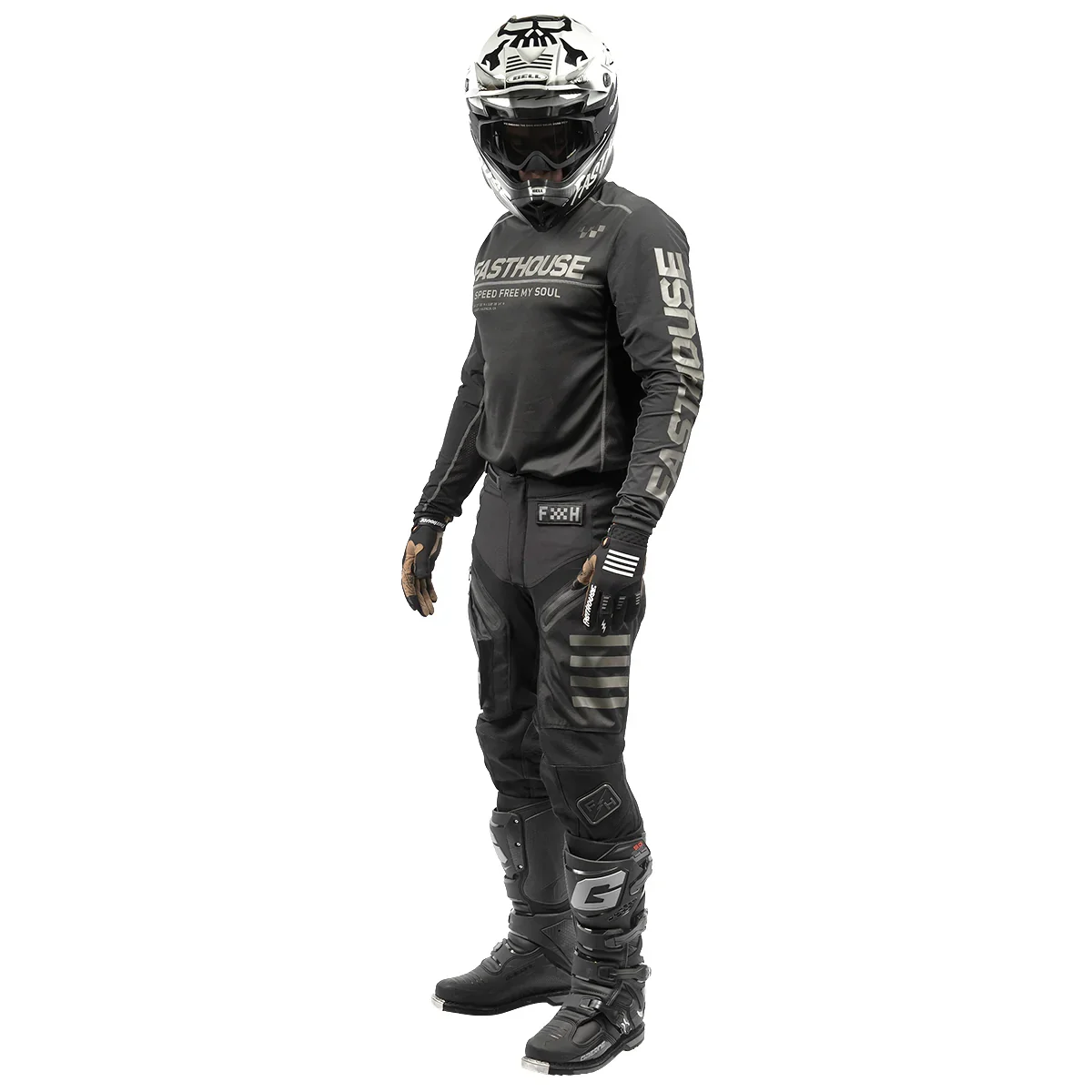 Podium FXR 2023 fh Moto Suit Motocross Gear Set Off Road Jersey Set With Pocket Dirt Bike Jersey And Pants MX Racing Clothing