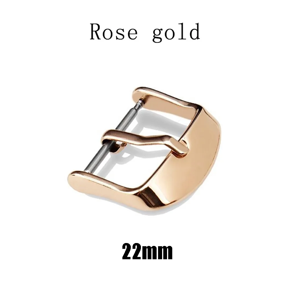 

High Quality Spare Solid Watchband Buckle Watch Strap Clasp Watch Accessories Stainless Steel