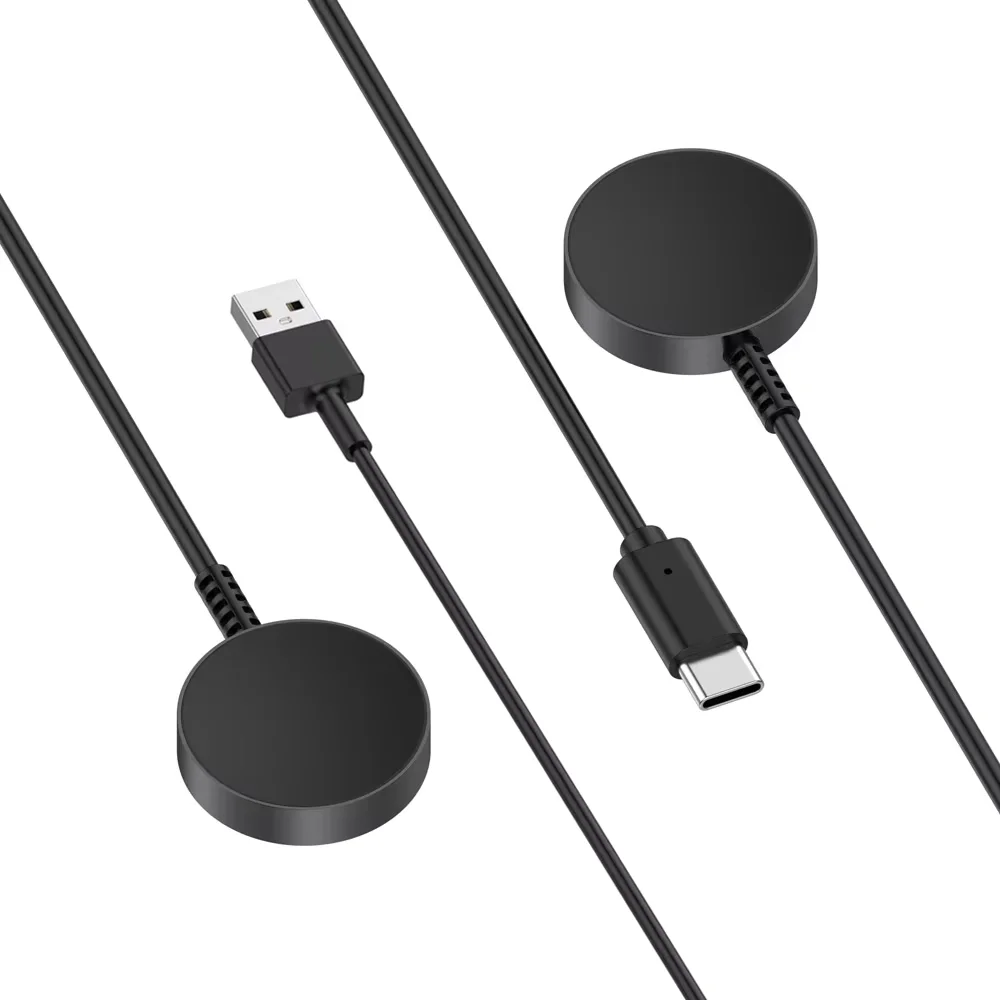 Type-C USB Charger Cable for Samsung Galaxy Watch 8 7 6 5 Pro 4 3 Charging Cable Adapter For Samsung Galaxy Watch Ultra/Active 2