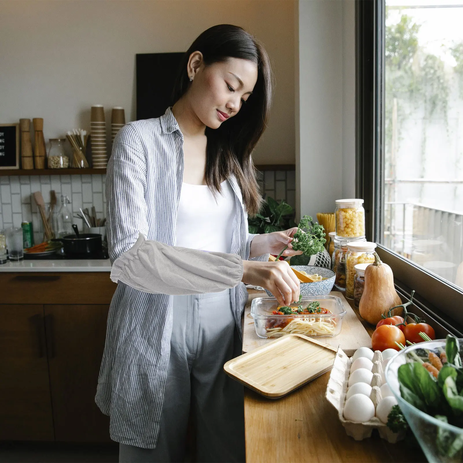 أكمام أذرع تبريد تغطي الشتاء الدافئة طويلة الأكمام النساء المعصم دفئا المضادة للأوساخ حماية القيادة الكتابة تشغيل الأكمام #6