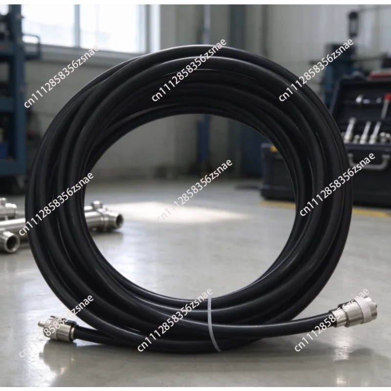 Walkie-talkie feeder 50-7 pure copper wire, repeater platform antenna cable, marine radio feeder 10 meters