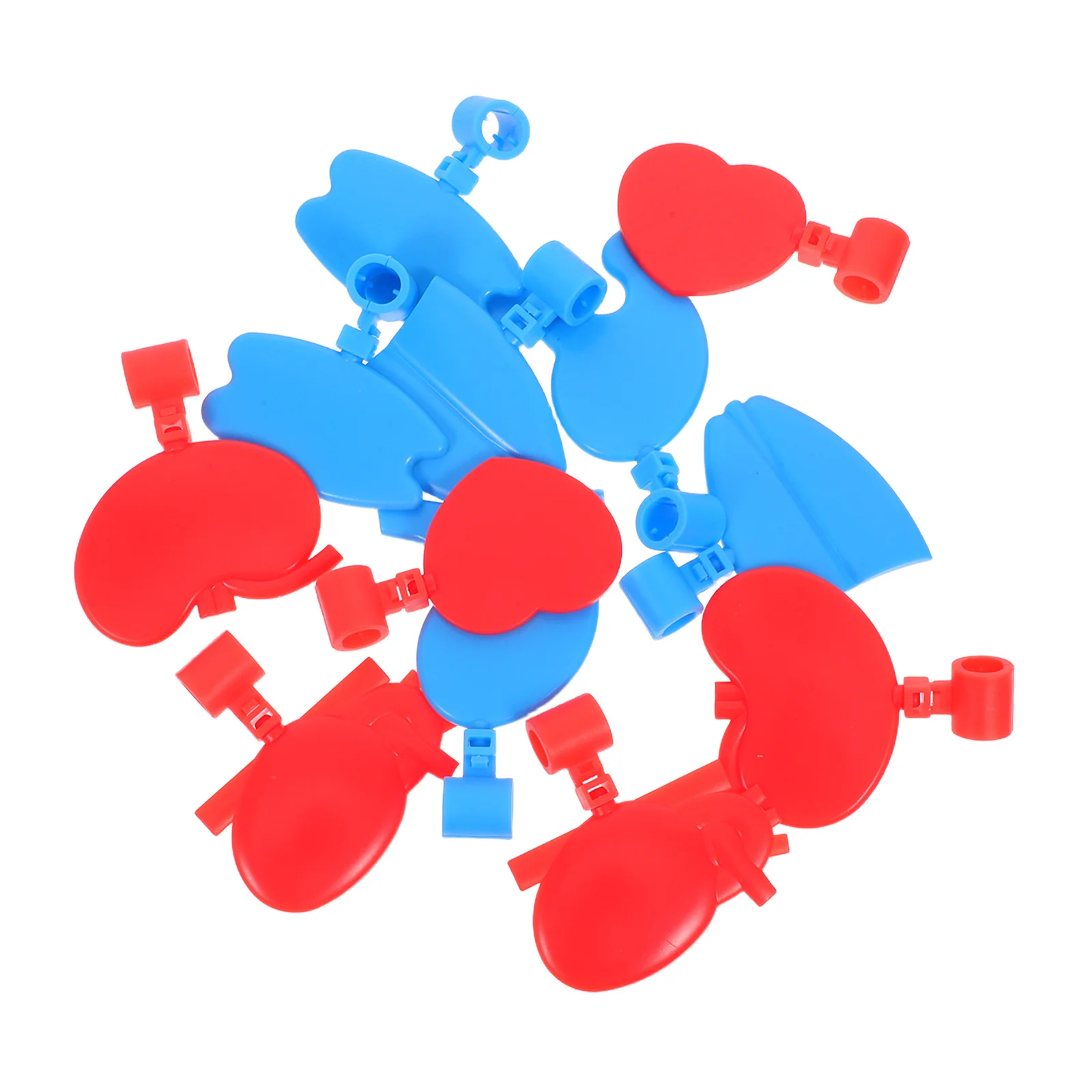 

12Pcs Stethoscope Name Tags Internal Organ Pendant Plastic Stethoscope Identification Cards Medical Staff Id Tag