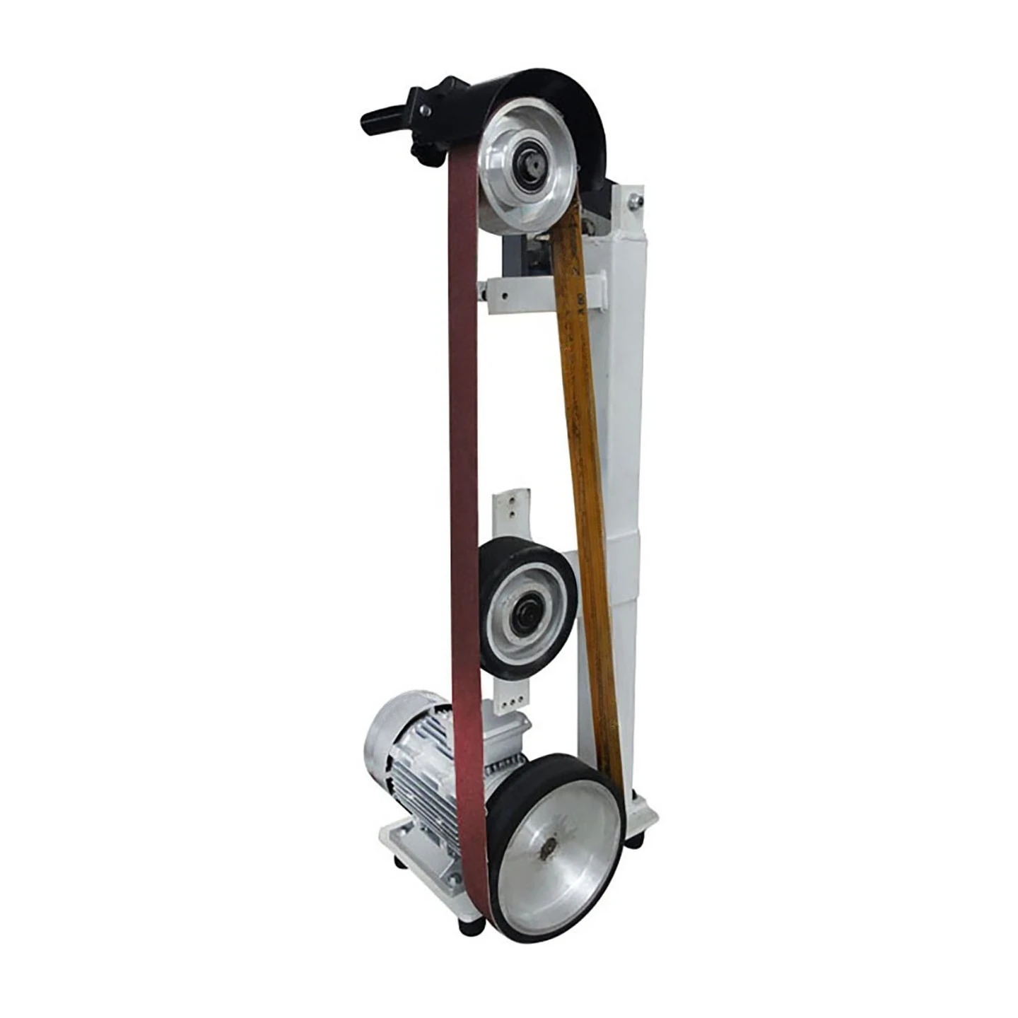 Belt sanding machine 2100 vertical belt polishing machine rubber wheel grinding polishing gold