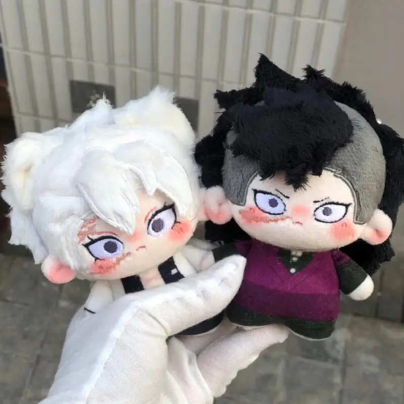 Japanese Anime Demon Slayer Removable Ears Palm Cartoon Soft Plush Filling Doll Backpack Hanging Ornaments Friends Birthday Gift