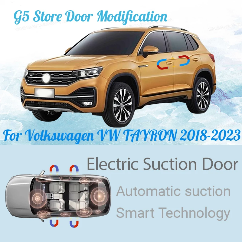 

Для Volkswagen VW TAYRON 2018-2023 Автомобильная электрическая всасывающая дверь с электроприводом закрывающая дверь с функцией мягкого закрытия