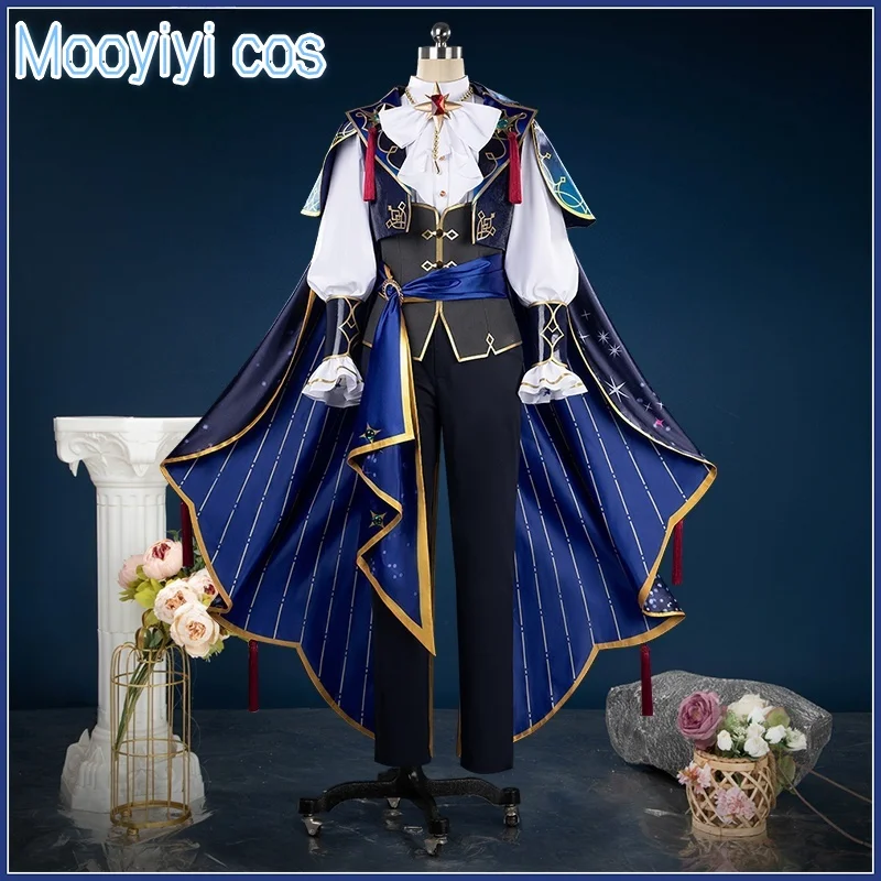 Novo conjunto de jogo estrelas kagehira mika/ itsuki shuu cosplay traje halloween natal personalizado role play festa quadrinhos