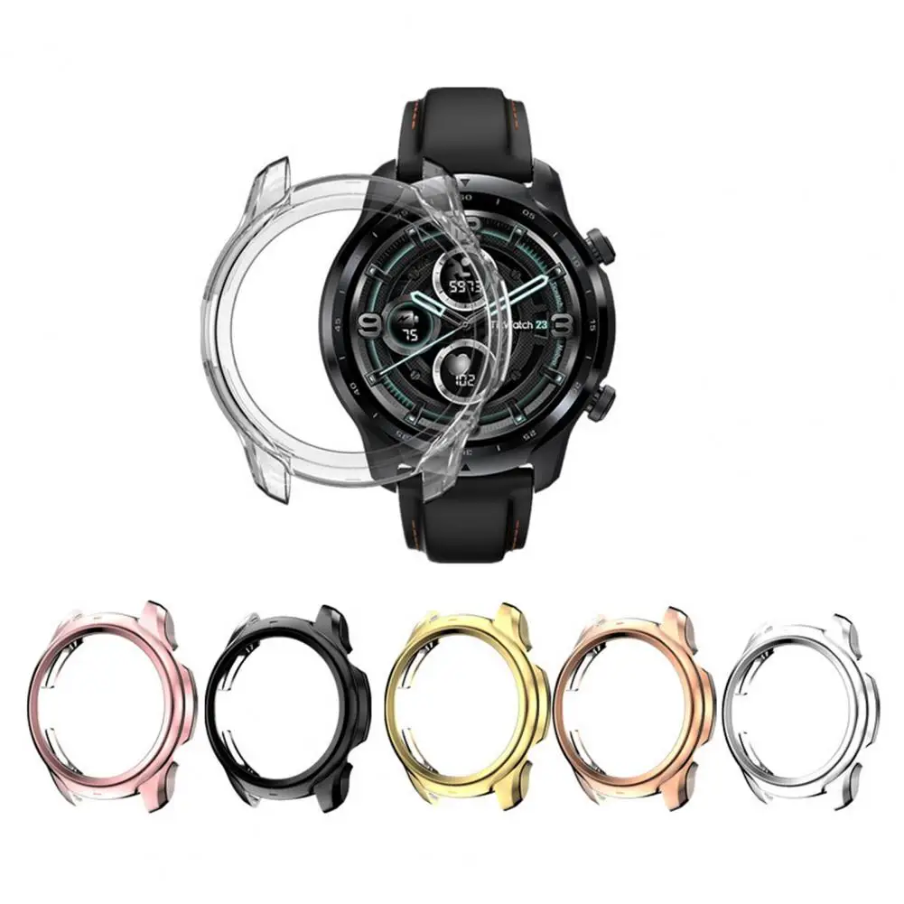 Funda de reloj inteligente de alta calidad, accesorios de reloj, carcasa parachoques, protector duradero, suave