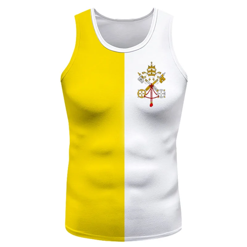 Майка без рукавов с надписью «НДС» и названием на заказ