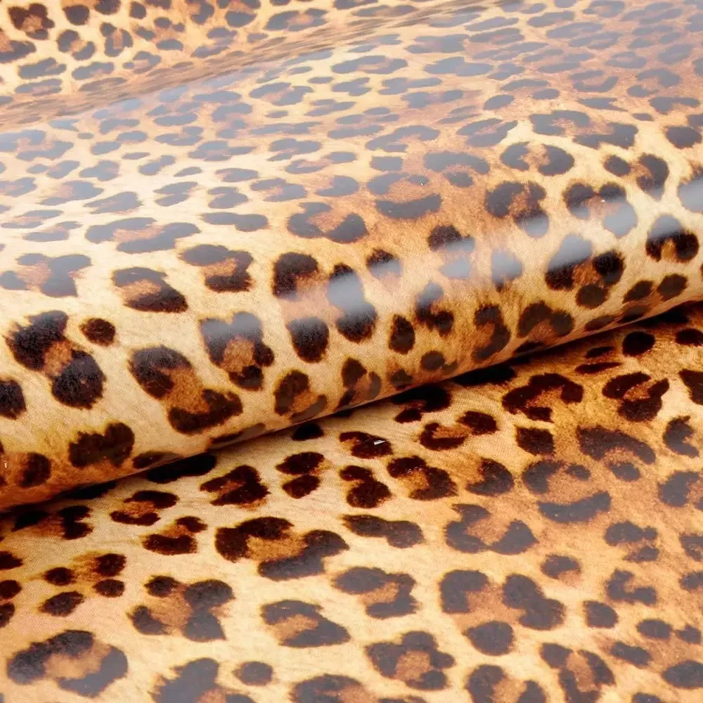 Thick Leopard Print Wallpaper for Living Room Decor Vinyl Self Adheisve Waterproof Stickers for Furniture Refurbish Home Wall
