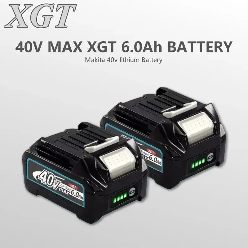 Makita 40V MAX XGT Lithium Ion Battery 4.0Ah 6.0AH 8.0AH 10.0AH Original Battery BL4020 BL4025 BL4040 BL4050 BL4080