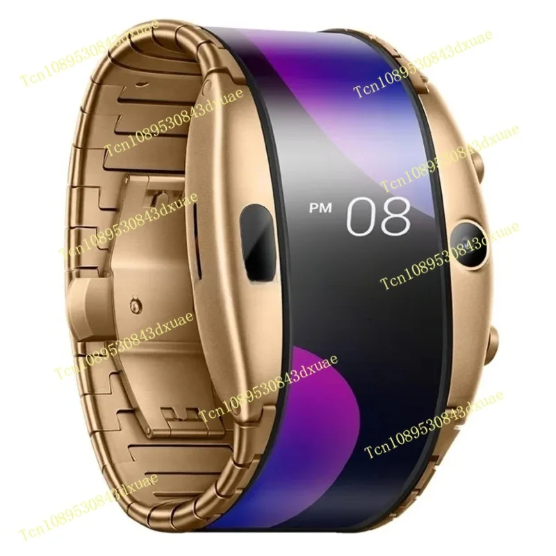 Second-Hand New Watch Foldable Flexible Display Snapdragon 8909W 8GB ROM 4.01 Inch OLED E-Sim Call 2Nd Gen