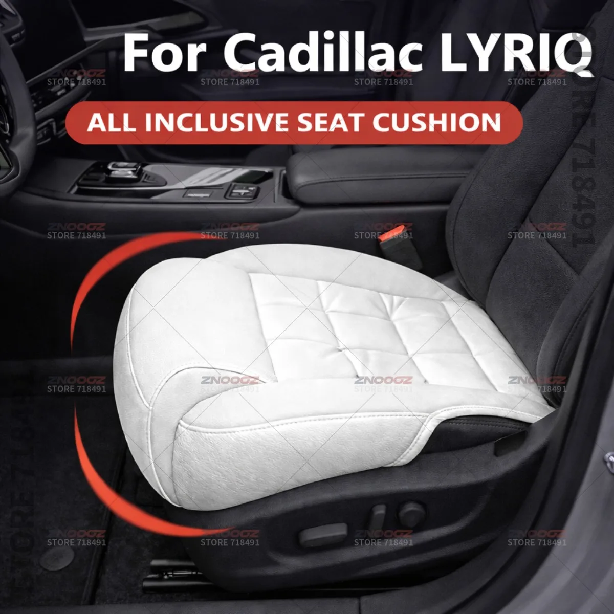 

Car Seat Leg Support Extension Seat Cover Memory Foam Extender Cushion Interior Accessories For Cadillac LYRIQ
