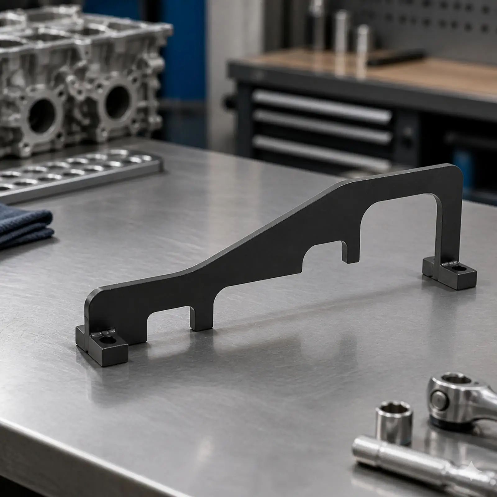 Steel Camshaft Locking and Positioning Tool Wear-Resistant Auto Brand Compatible Engine Timing Tool Rigid Designed