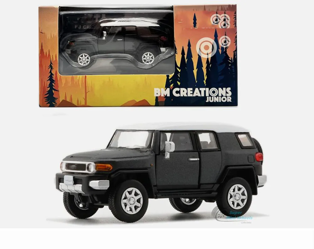 New 1:64 Scale FJ CRUISER Diecast Alloy Toy Cars By BM Creation Junior Simulation Model For Collection gift