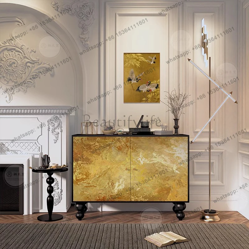 Luxury Craft Living Room Cabinets Wood Vanity Hallway Display Living Room Cabinets Jewelry Perfume Gabinete Hotel Furniture