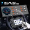 Mucar cs6 automotive scanner auto diagnose tool abs srs tcm ecm tpms 6 system code lesen öl bremse 7 lebenslang zurücksetzen kostenloses update 3