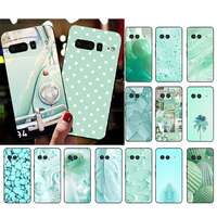 Phone Case for Google Pixel 9A 9 Pro XL 8 7 6 Pro Pixel 8A 7A 6A 5A 4A Pixel 8 7 6 5 4 Fashion Mint Green Art Case