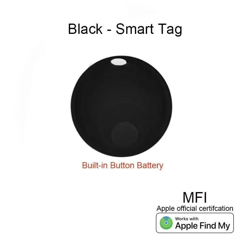 New Mini Smart Tag, Bluetooth Luggage Tracker. Works with Apple Find My (iOS Only), Item Locator for Key, Luggage, Backpack