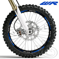 Motorcycle Wheel Sticker Reflective Rim Stripe Decals 21\