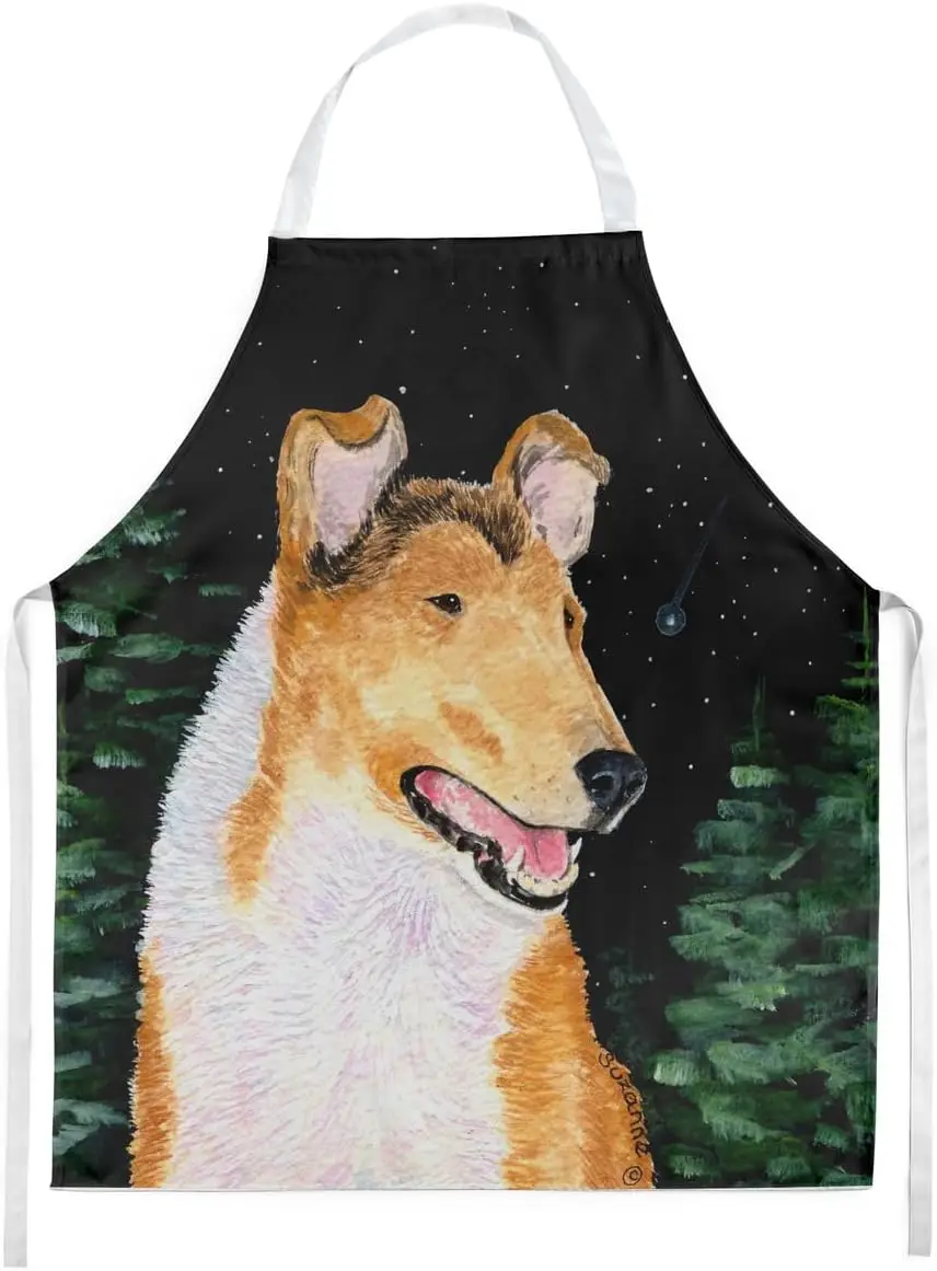 Nuit étoilée collie lisse Tablier