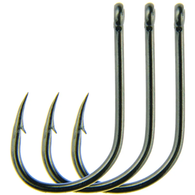 

Fishing Hook High Carbon Steel Fishhook Black 1000pcs/bag With a Ring and a Hangnail High Quality Fishing Hooks