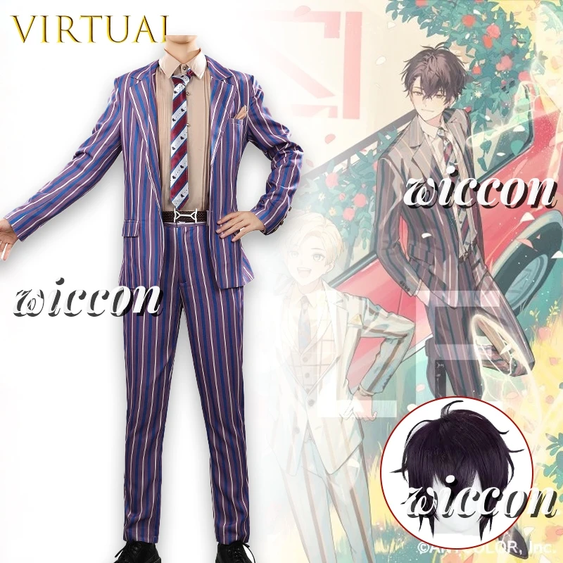 Oriens 2 ° aniversario Sakuma Ittetsu Virtual Streamer disfraz Cosplay traje de Anime Halloween carnaval