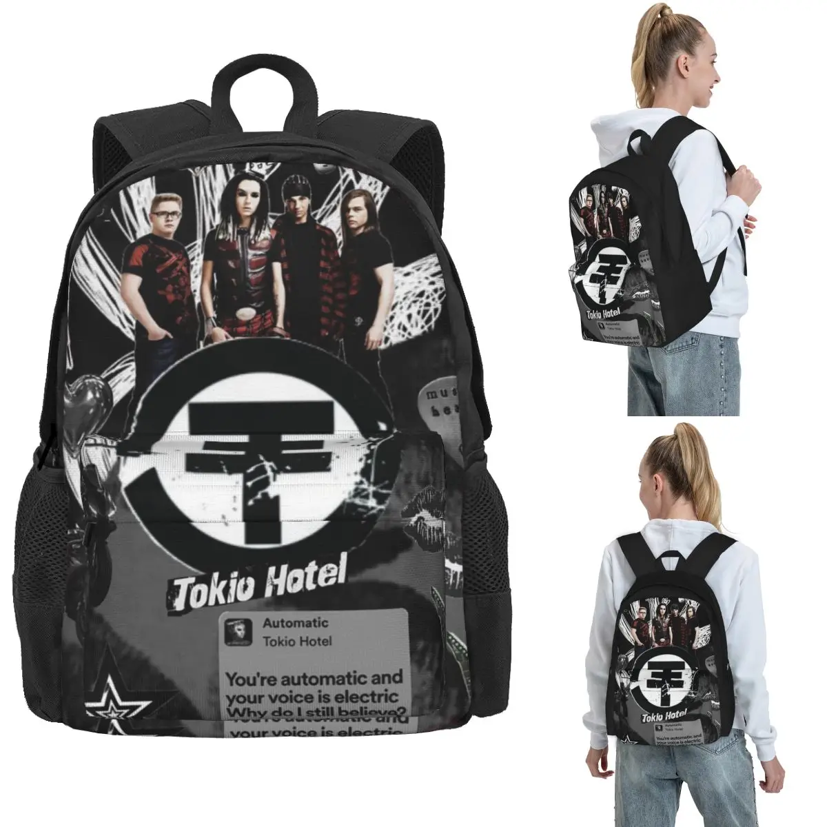 

Рюкзаки для отелей Tokio, сумка для книг для мальчиков и девочек, школьные сумки большой емкости для студентов, дорожный рюкзак, сумка на плечо