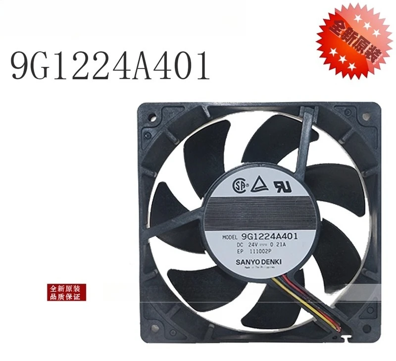 

For 9G1224A401 Brand New Genuine Sanyo 12025 Inverter Server Industrial Control Machine Cooling Fan