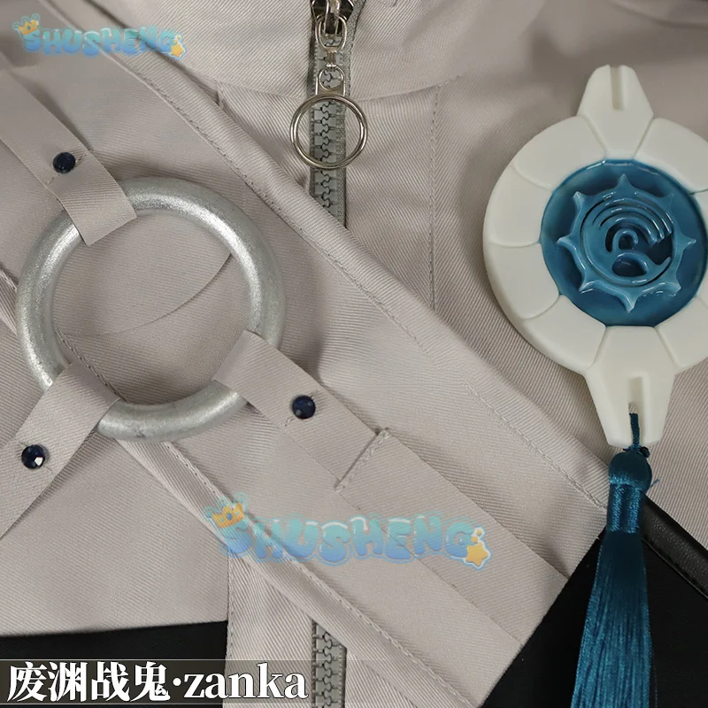 Disfraz de Anime GACHIAKUTA Zanka, uniforme para Halloween, carnaval, fiesta, Navidad, juego de rol, ropa para hombres