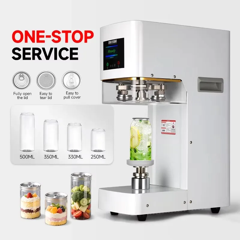 

Xiangyin Electric & Manual Tin Can Sealer Machine Heat Sealing For Plastic Cups & Bottles Packaging Core Gear Component