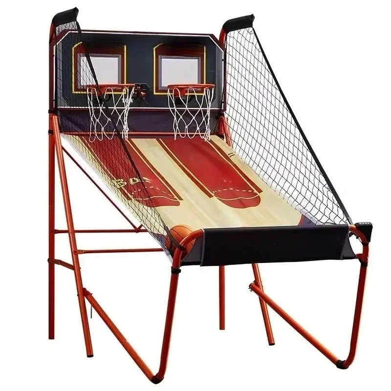 Indoor electronic basketball machine, automatic scoring household basketball hoop