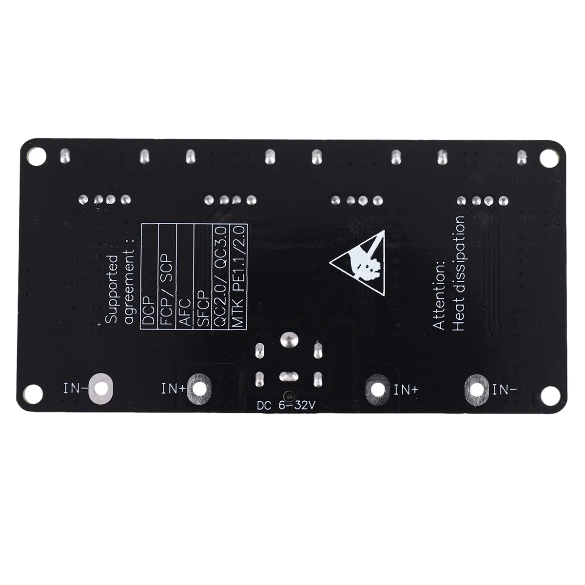 AT77 QC3.0 QC2.0 USB-плата быстрой зарядки 4XUSB-порт DC-DC преобразователь DC12V-30V в DC 3-12V модуль зарядки