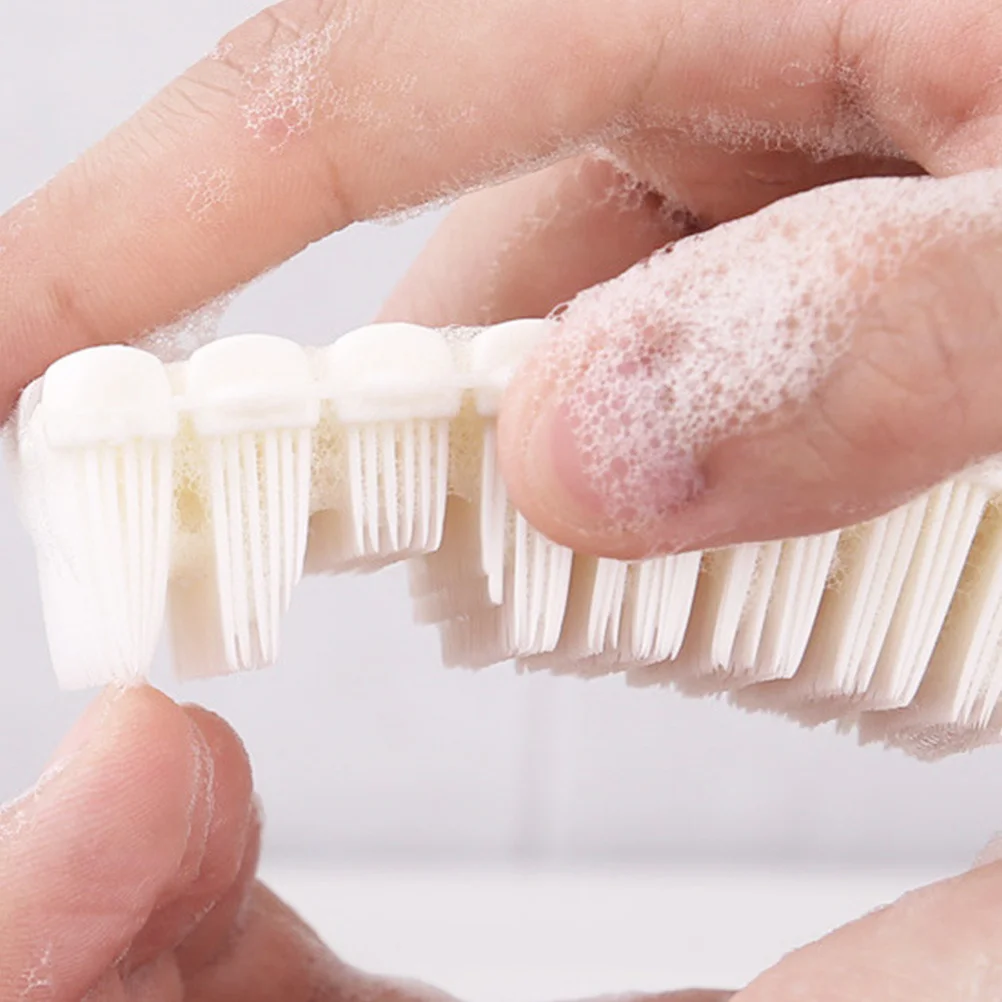 

Nail Brush Flexible Durable Comfortable Nail Cleaning Brush for Hands Feet Fingertips Manicure Pedicure Dust Removal Tool
