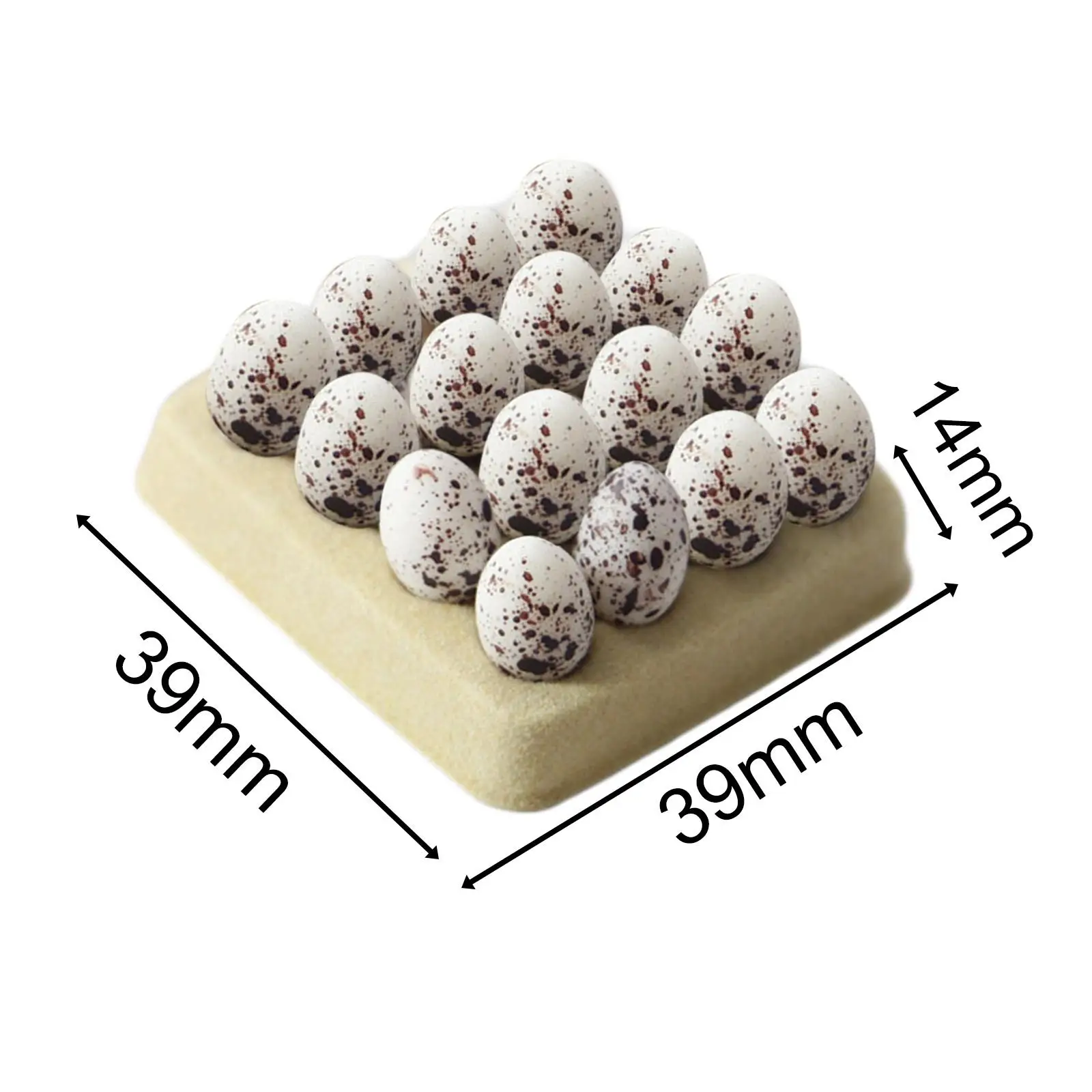 ไข่จิ๋วสำหรับบ้านตุ๊กตา ทำจากเรซิ่น สเกล 1:12 ชุดอุปกรณ์อาหารในครัว ถาด อุปกรณ์ตกแต่งสำหรับบ้านจิ๋ว