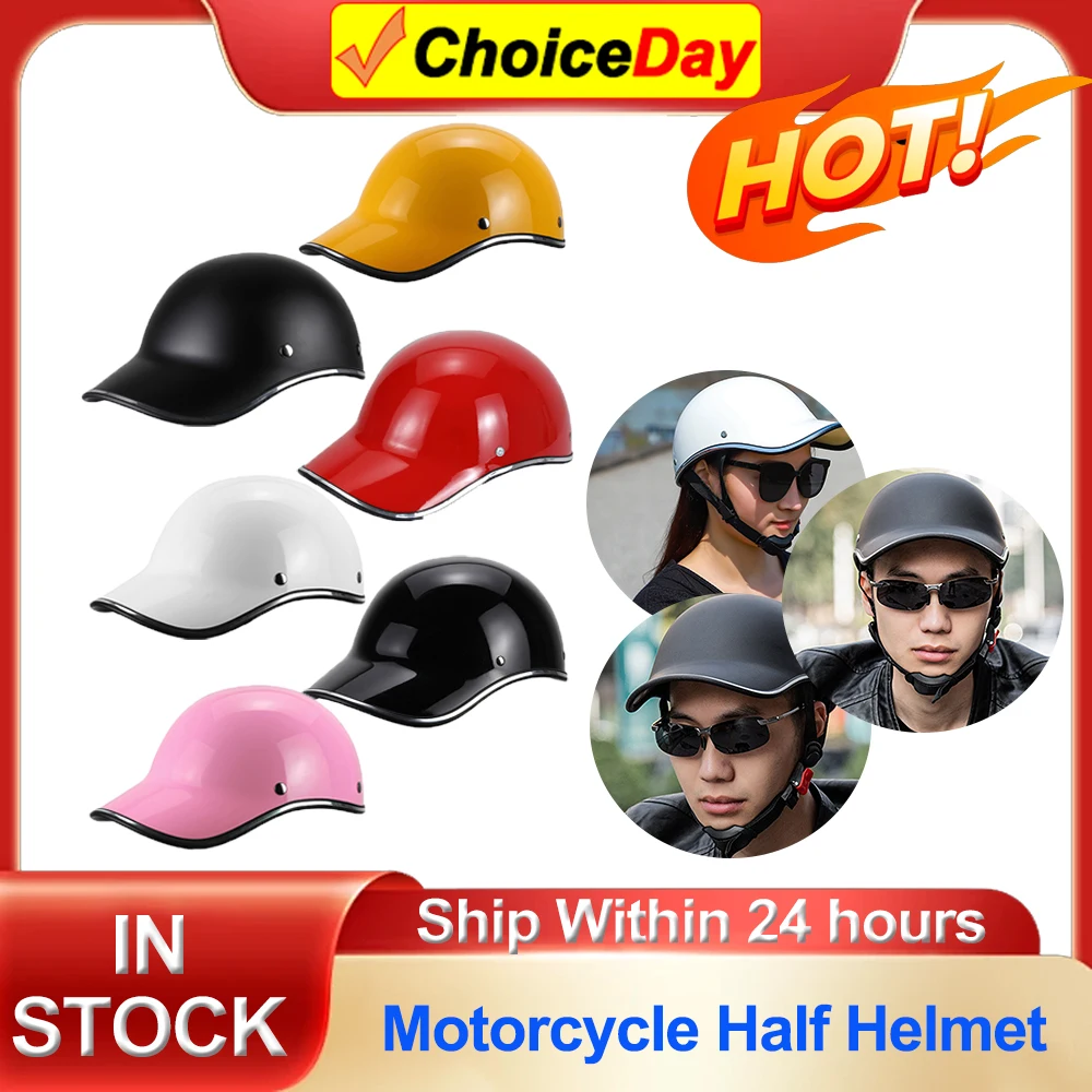 

Велосипедные полушлемы, бейсбольная шляпа, стильный мотоциклетный шлем, шлем, защитный противоударный защитный шлем для езды на велосипеде