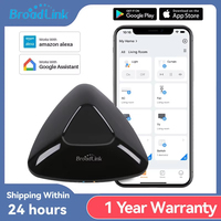 Broadlink RM MAX Smart Home Hub Wi-Fi BLE Universal Remote For IR/RF Devices TV AC Fan Blinds Compatible with Alexa Google Home