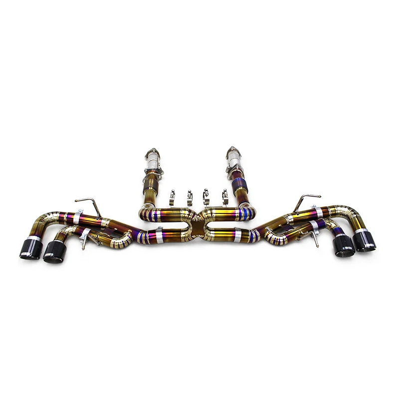

Race Performance Catback Muffler Pipe For Chevrolet CORVETTE C8 6.2L 2019-2025 Titanium Pipe Exhaust System Racing Car Escape