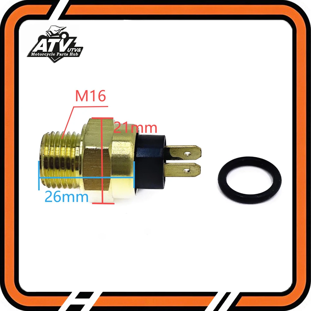 

80 Degree M16 Engine Water Temperature Sensor For CF SWCGQ-C-CF500 192MR-1003025 LU046876 LU018689 0010-135000