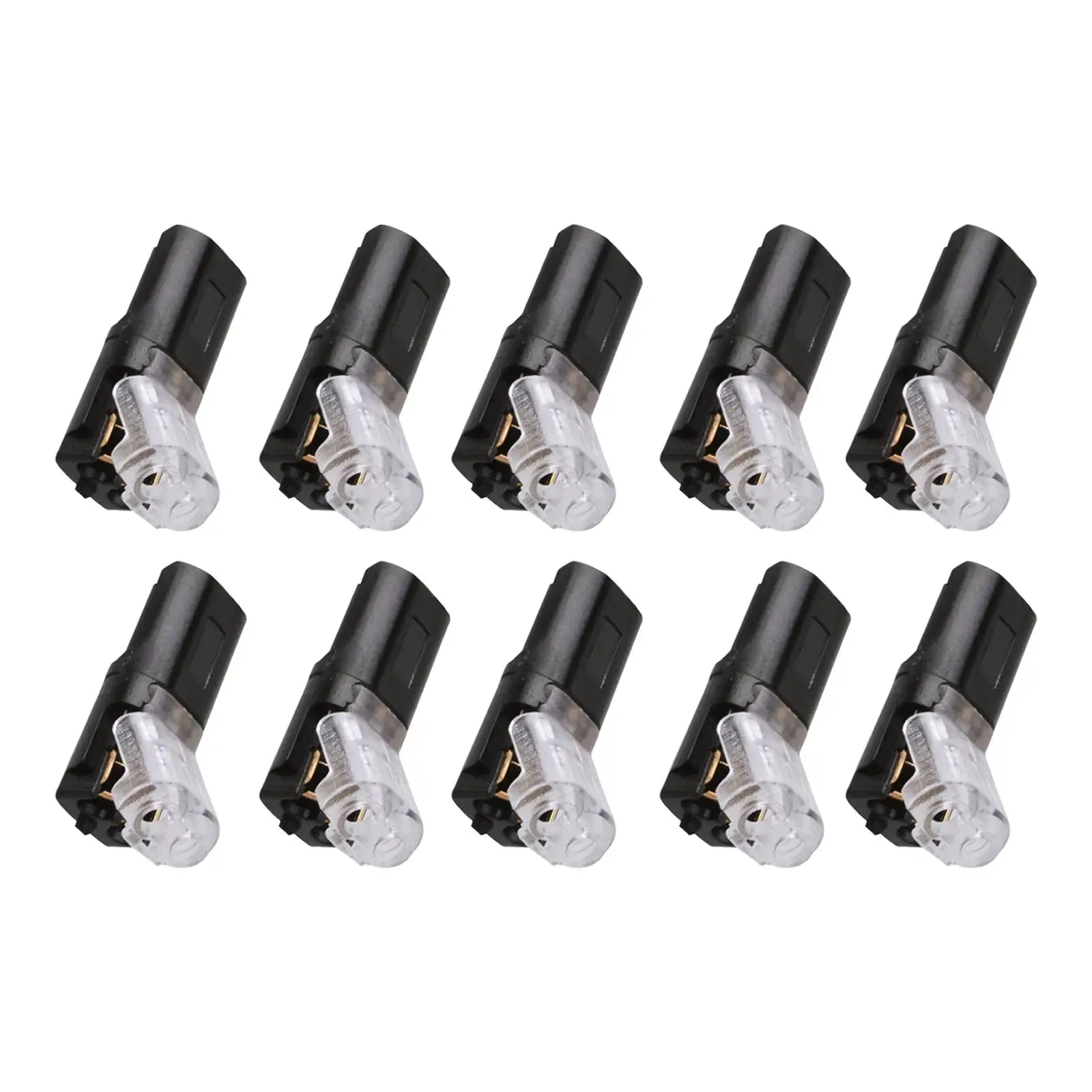 10x Pluggable LED Wire Connectors Universal Spring Wire Connectors