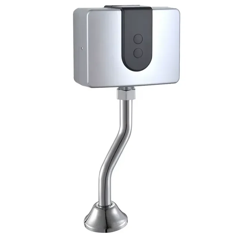 Automatic Sensor Urinal Flush Valve Hands Free Bathroom Fixture Smart Water Saving Device for Public Restroom Hygiene System