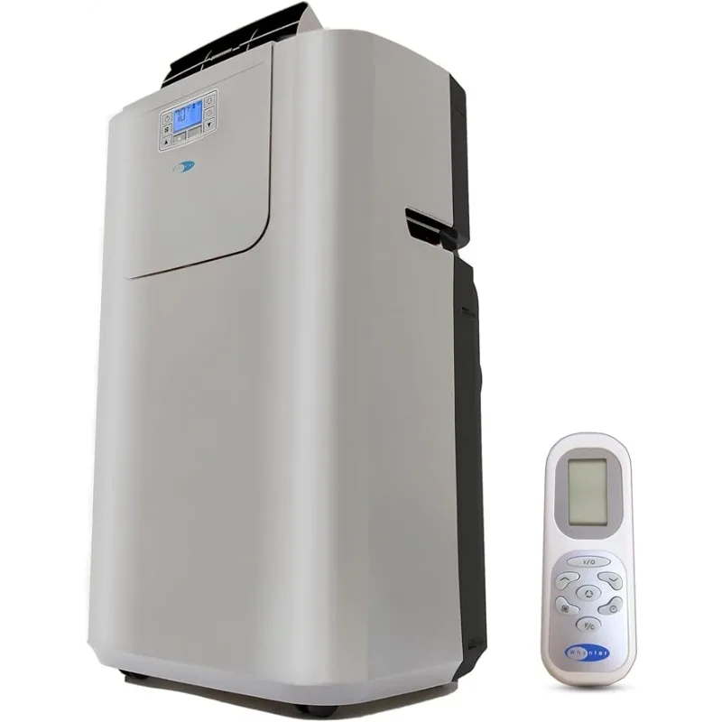 Whynter Elite ARC-122DHP 12,000 BTU Dual Hose Air Conditioner and Portable Heater with Dehumidifier and Fan