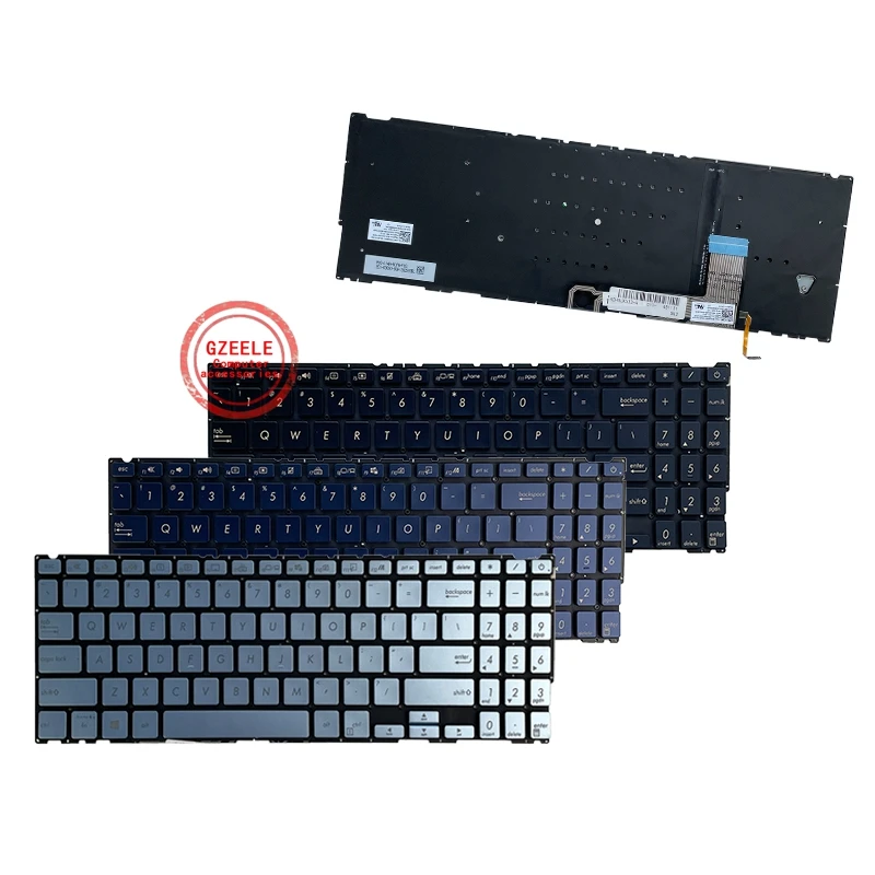 

US/RU новая клавиатура для ноутбука ASUS ZenBook 15 UX533 UX533F UX533FD UX533FN UX533FAC с подсветкой