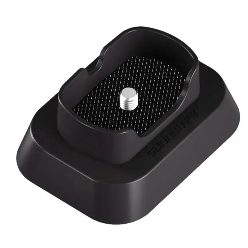 Черная основа для камеры База для панорамной камеры Стабильная подставка для камеры Портативная удобная поддержка камеры Стильная подставка для камеры